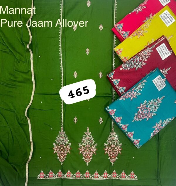 SCAK Jaam Top Nazneen Dupatta Unstitched Suits