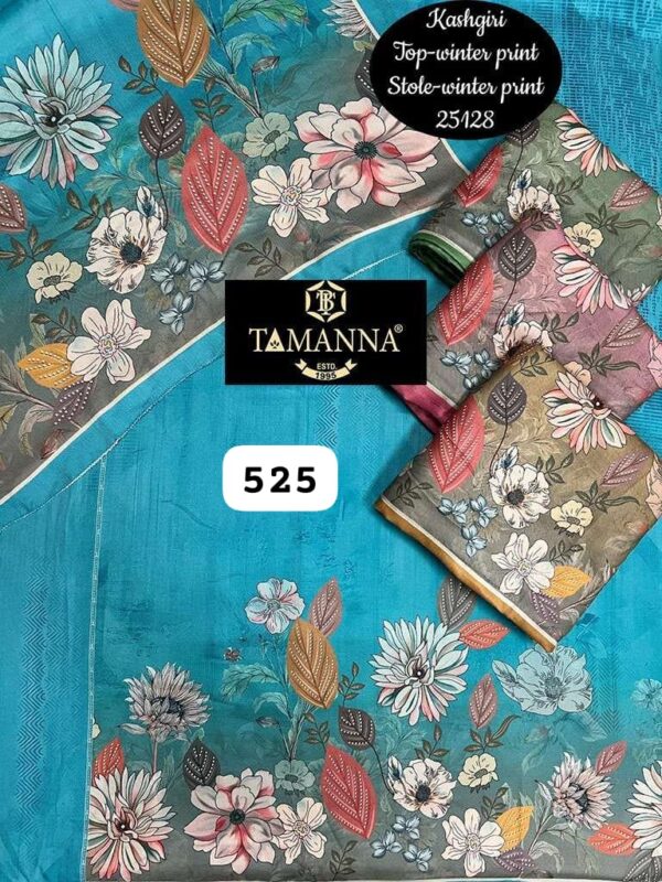 Tamana Winter Top Winter Dupatta Unstitched Suits