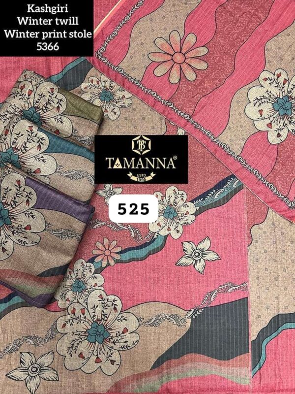 Tamana Winter Top Winter Dupatta Unstitched Suits