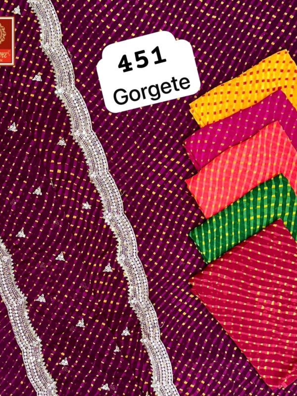 Bansuri Georgette Top Georgette Dupatta Unstitched Suits