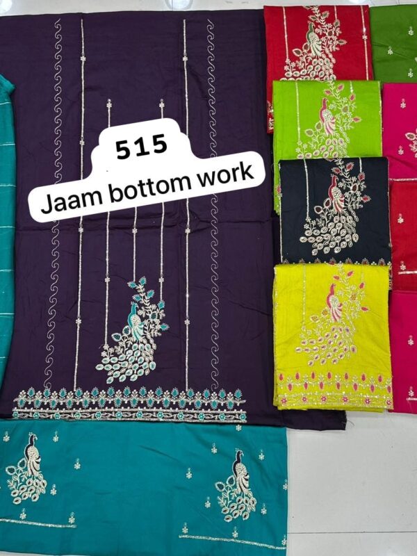 SCAK Jaam Top Nazneen Dupatta Unstitched Suits