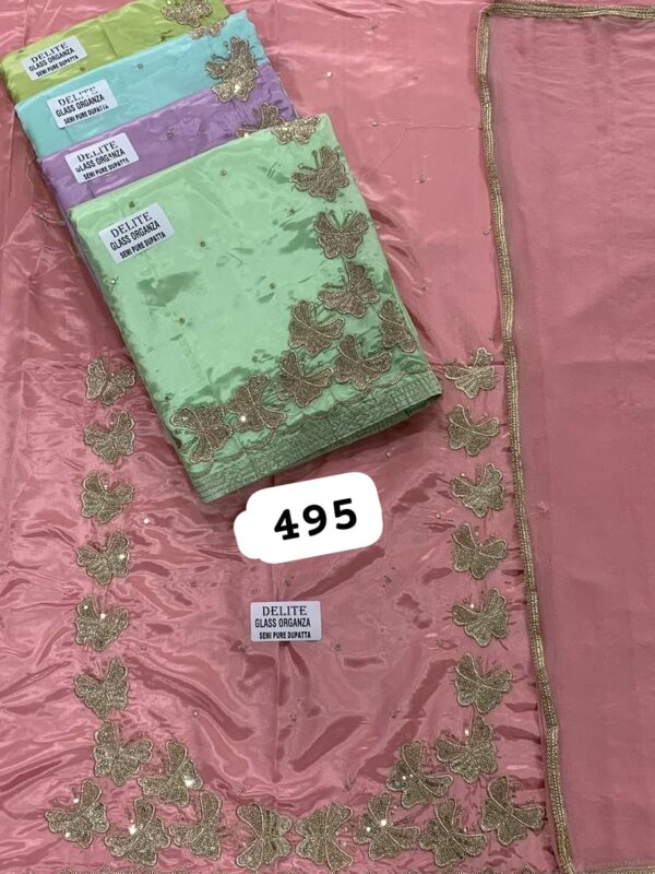 SCAK Glass Top Nazneen Dupatta Unstitched Suits