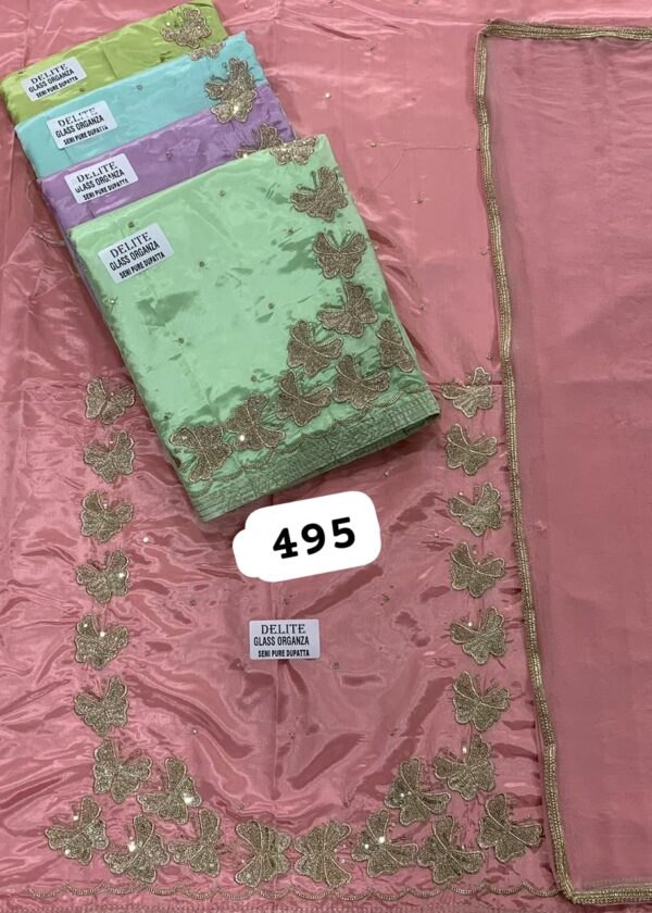 SCAK Glass Top Nazneen Dupatta Unstitched Suits