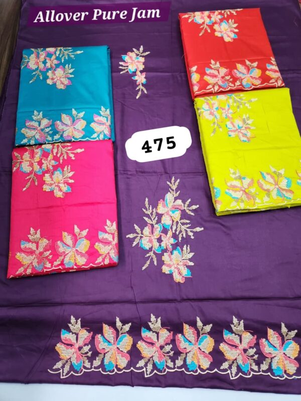 SCAK Jaam Top Nazneen Dupatta Unstitched Suits