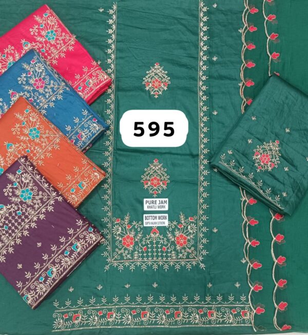 SCAK Jaam Top Nazneen Dupatta Unstitched Suits