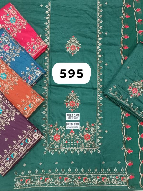SCAK Jaam Top Nazneen Dupatta Unstitched Suits