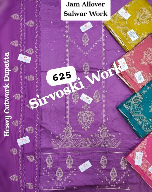 343876 Swastik Jaam Top Nazneen Dupatta Unstitched Suits