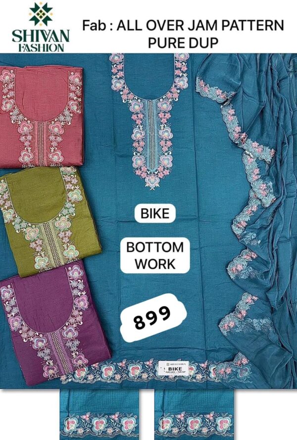 Shivansh Organza Top Pure Chiffon Dupatta Unstitched Suits