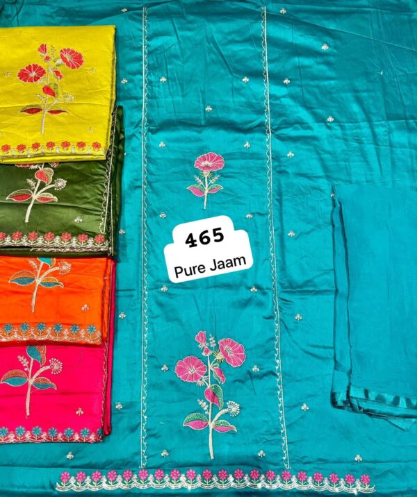 SCAK Jaam Top Nazneen Dupatta Unstitched Suits
