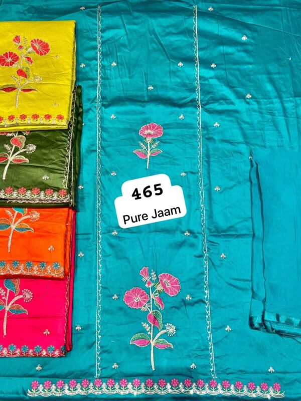 SCAK Jaam Top Nazneen Dupatta Unstitched Suits
