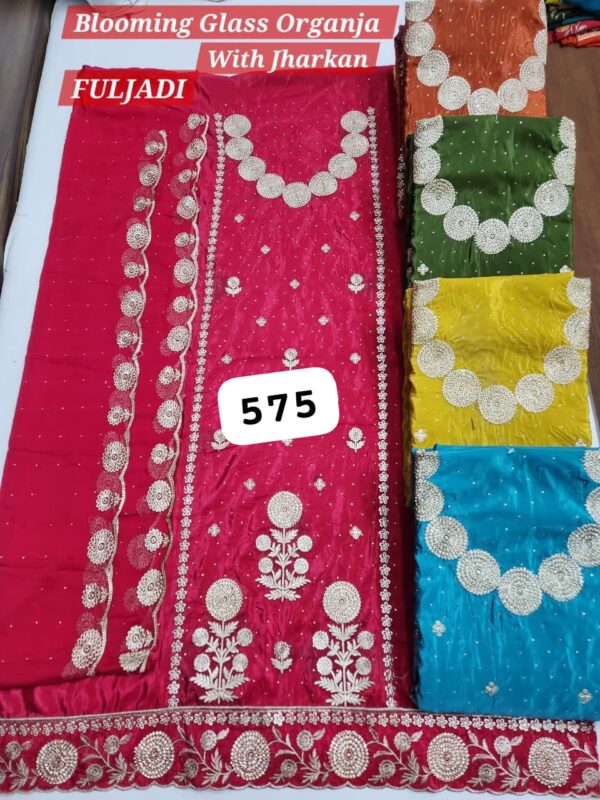 SCAK Glass Top Nazneen Dupatta Unstitched Suits
