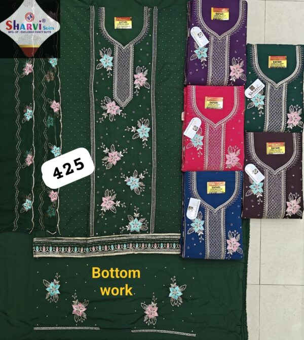 SCAK Fiona Top Nazneen Dupatta Unstitched Suits