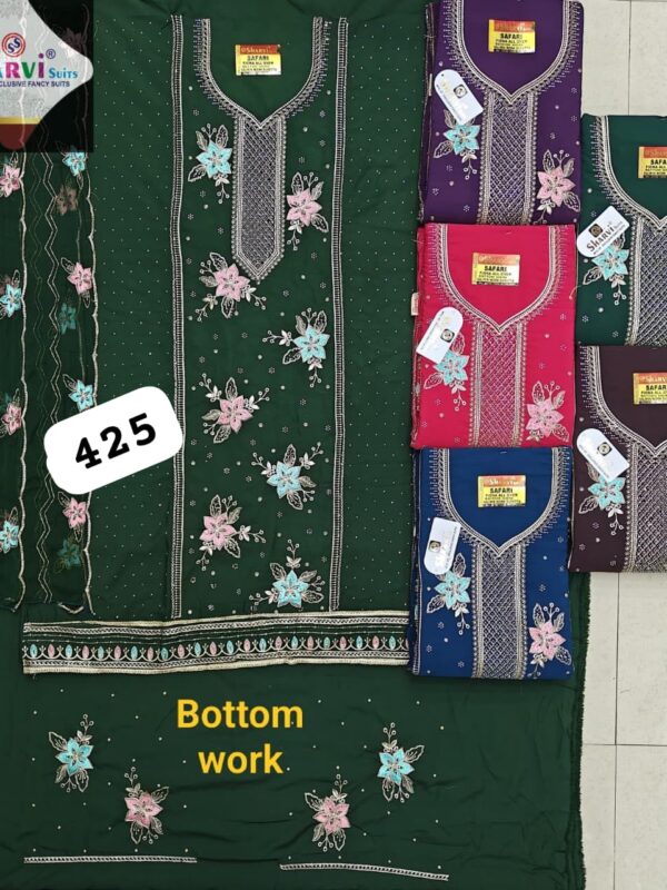 SCAK Fiona Top Nazneen Dupatta Unstitched Suits