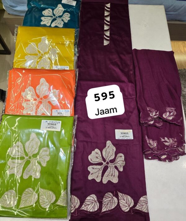 SCAK Jaam Top Nazneen Dupatta Unstitched Suits