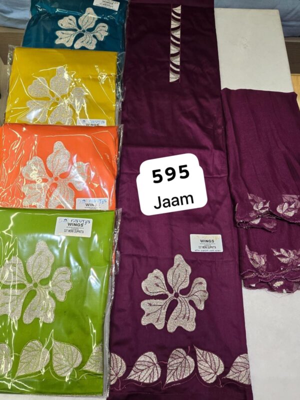 SCAK Jaam Top Nazneen Dupatta Unstitched Suits