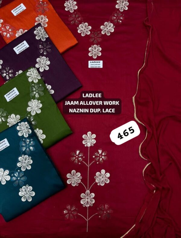 SCAK Jaam Top Nazneen Dupatta Unstitched Suits