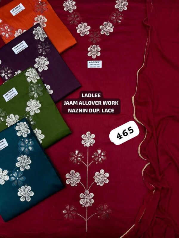 SCAK Jaam Top Nazneen Dupatta Unstitched Suits