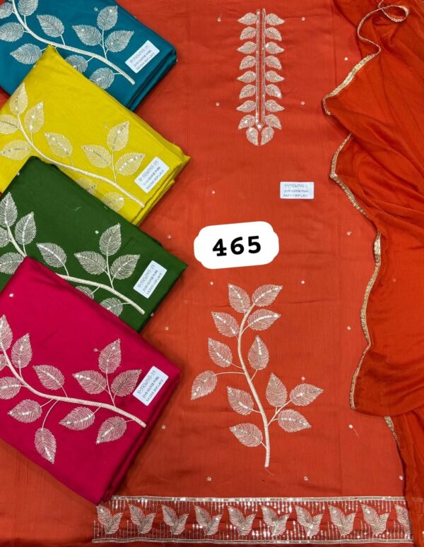 SCAK Jaam Top Nazneen Dupatta Unstitched Suits