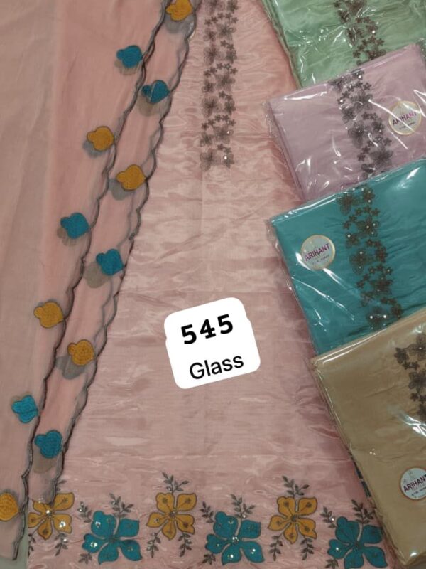 Arihant Glass Top Nazneen Dupatta Unstitched Suits