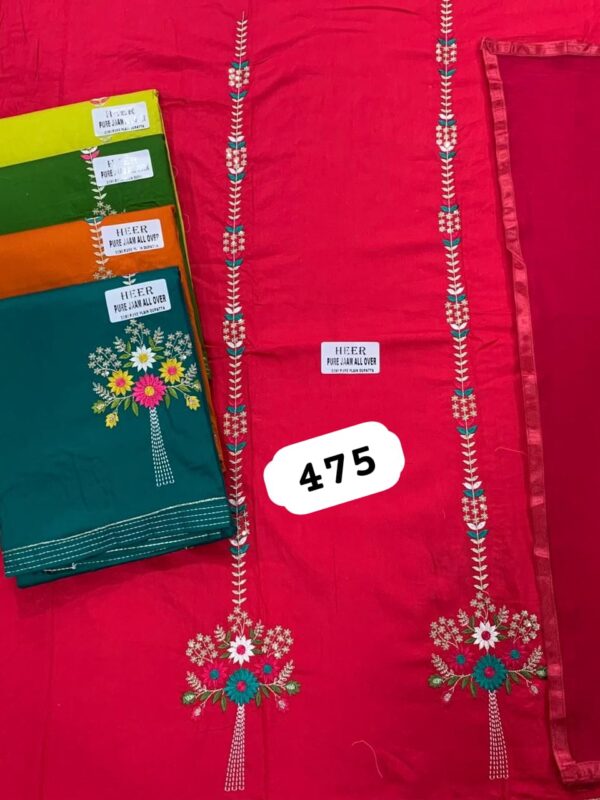 SCAK Jaam Top Nazneen Dupatta Unstitched Suits