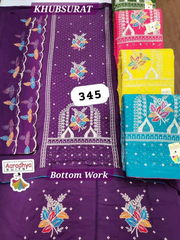 Aaradhya Parampara Top Nazneen Dupatta Unstitched Suits