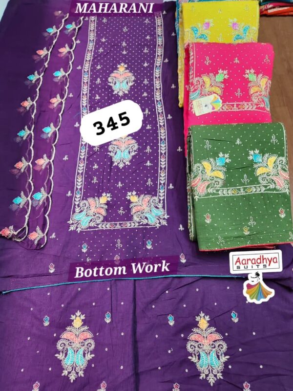 Aaradhya Parampara Top Nazneen Dupatta Unstitched Suits