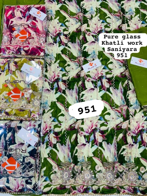 376708 Rudra Glass Top Nazneen Dupatta Unstitched Suits