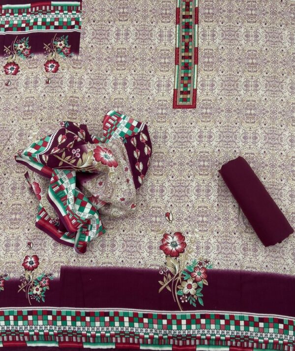 Zohra Winter Premium Suit Set (Flora)_9604483711288_2 Flora