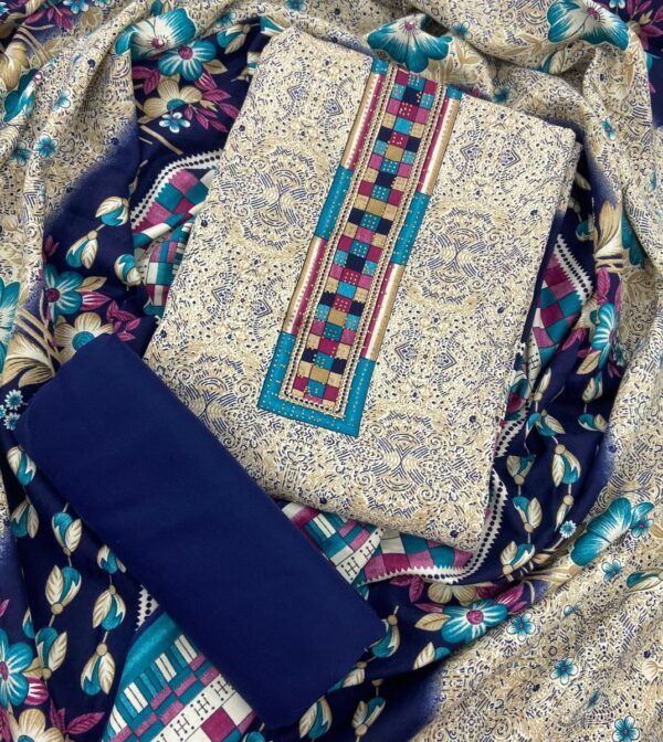 Zohra Winter Premium Suit Set (Flora)_9604489478456_1 Flora