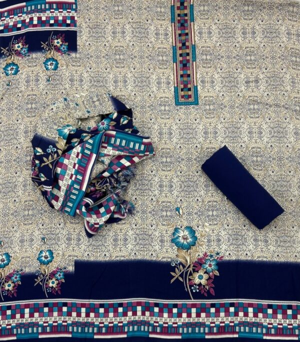 Zohra Winter Premium Suit Set (Flora)_9604489478456_2 Flora