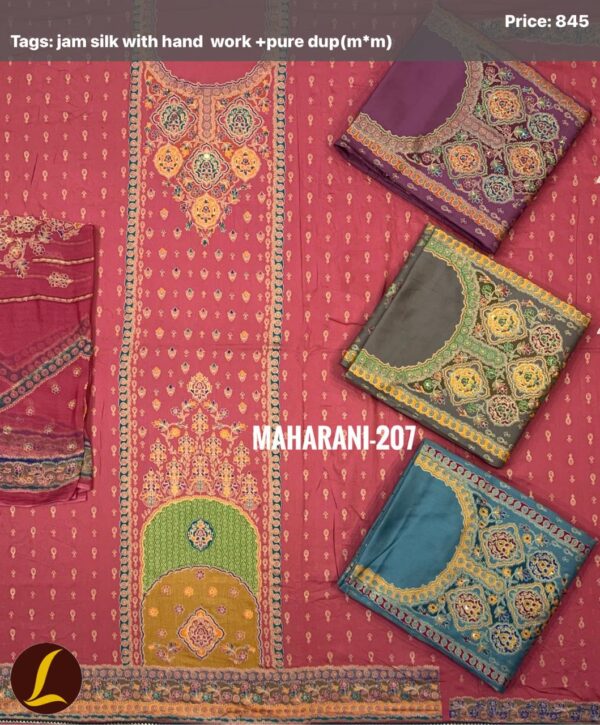 1000462916 Lalee Jaam Top Muslin Dupatta Unstitched Suits