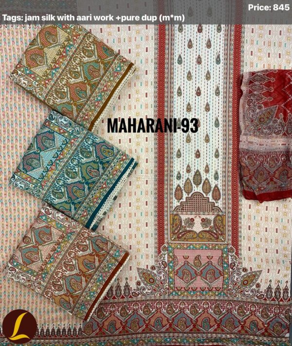 1000462917 Lalee Jaam Top Muslin Dupatta Unstitched Suits