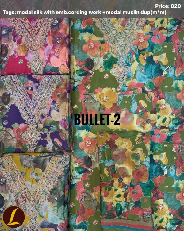 1000462946 Lalee Modal Silk Top Muslin Dupatta Unstitched Suits