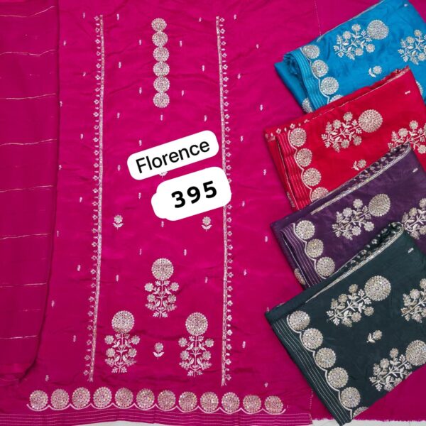 SCAK Fiona Top Nazneen Dupatta Unstitched Suits