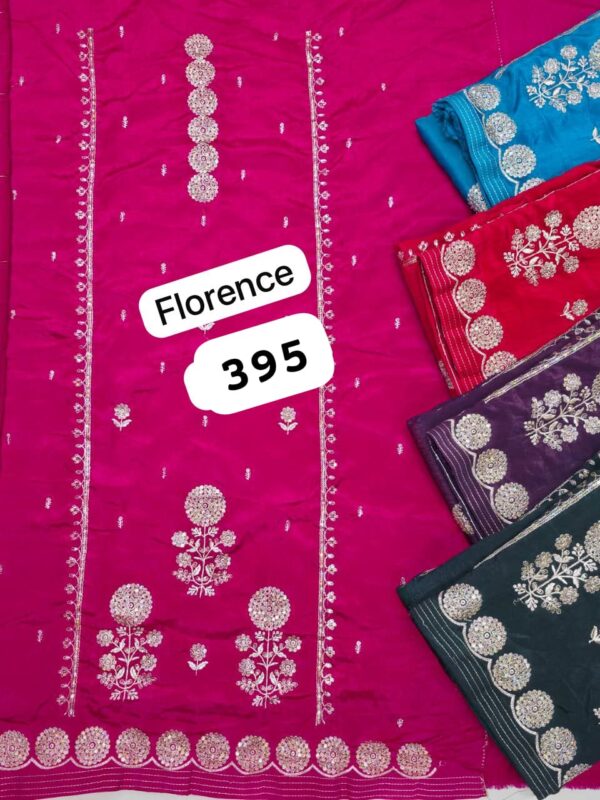 SCAK Fiona Top Nazneen Dupatta Unstitched Suits