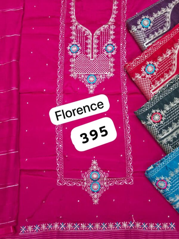 SCAK Fiona Top Nazneen Dupatta Unstitched Suits