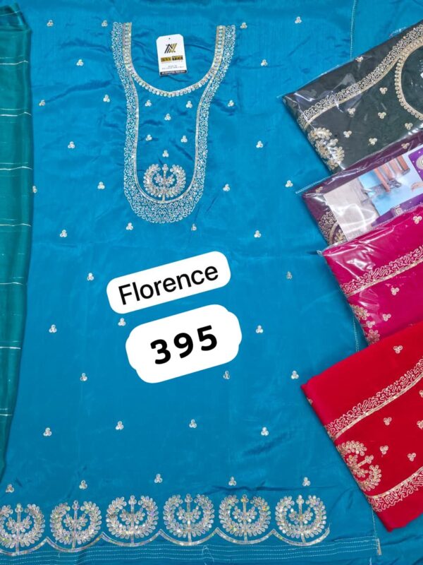 SCAK Fiona Top Nazneen Dupatta Unstitched Suits
