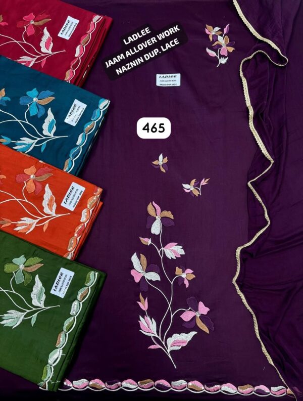 SCAK Jaam Top Nazneen Dupatta Unstitched Suits