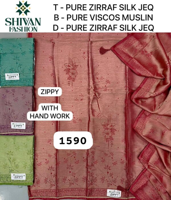 1000584728 Shivansh Silk Top Modal Silk Dupatta Unstitched Suits