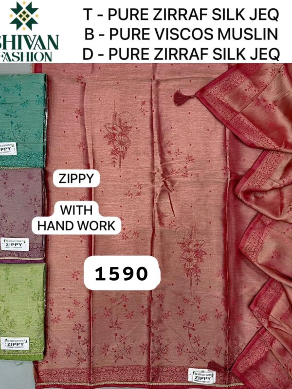 Shivansh Silk Top Modal Silk Dupatta Unstitched Suits