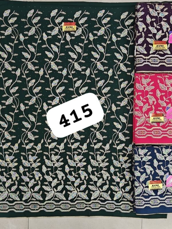 1000511030 Sharvi Fiona Top Pure Chiffon Dupatta Unstitched Suits