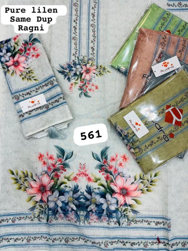 1000674729 Rudra Linen Top Linen Dupatta Unstitched Suits