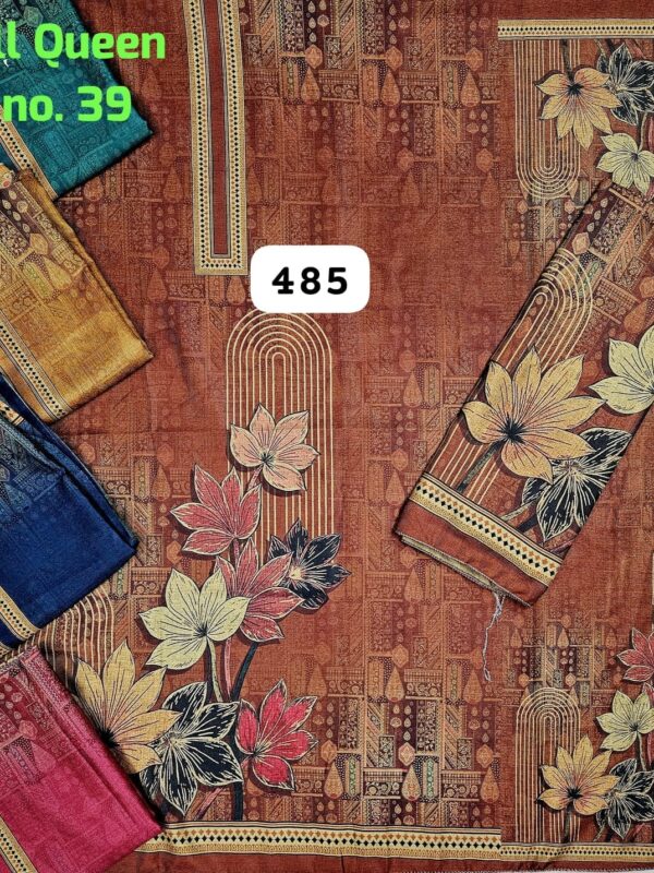 Vijay Winter Top Acrowool Dupatta Unstitched Suits