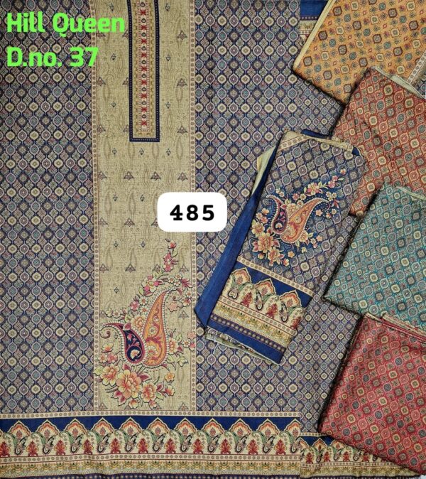 1000677431 Vijay Winter Top Acrowool Dupatta Unstitched Suits