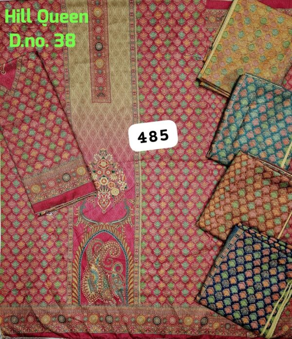 Vijay Winter Top Acrowool Dupatta Unstitched Suits