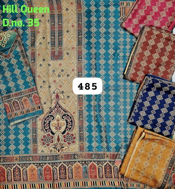 Vijay Winter Top Acrowool Dupatta Unstitched Suits