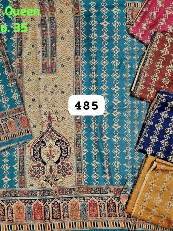 Vijay Winter Top Acrowool Dupatta Unstitched Suits