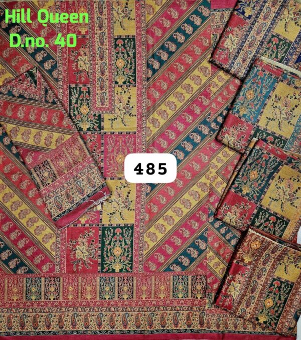 Vijay Winter Top Acrowool Dupatta Unstitched Suits