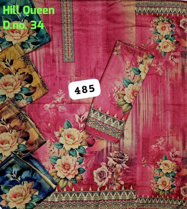 Vijay Winter Top Acrowool Dupatta Unstitched Suits