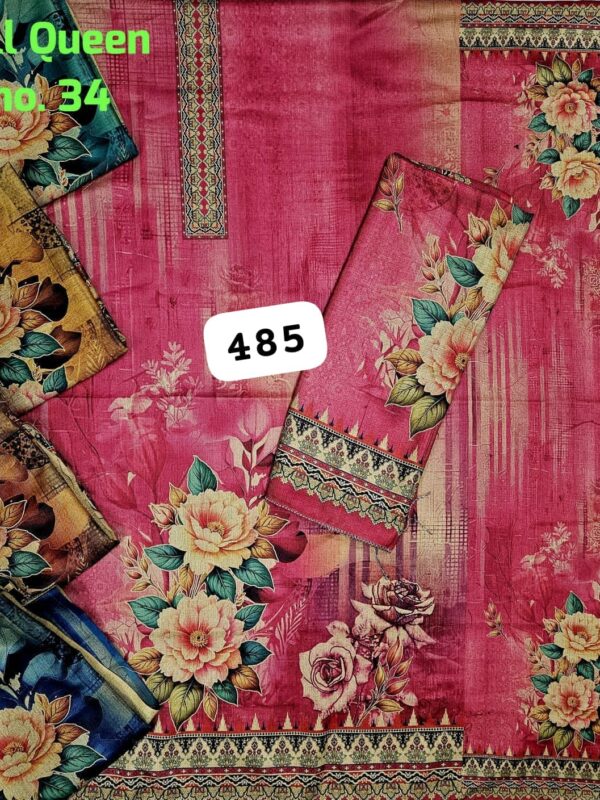 Vijay Winter Top Acrowool Dupatta Unstitched Suits